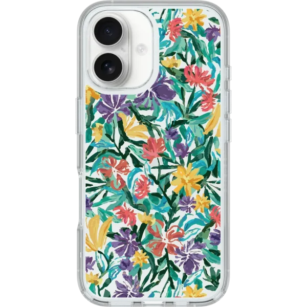 iPhone 16 Symmetry Series Clear for MagSafe Confetti of Blossoms Case