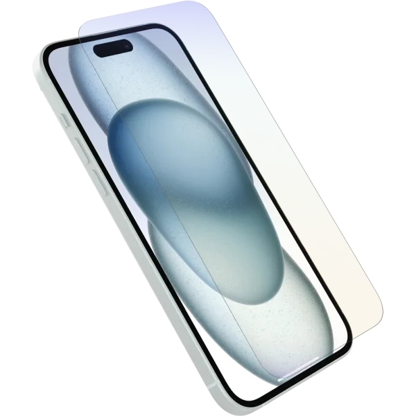 iPhone 15 Plus Premium Pro Glass Blue Light Screen Protector