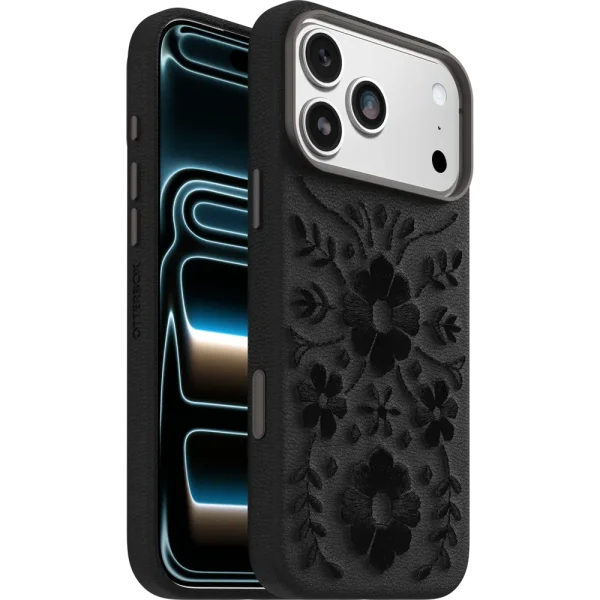 iPhone 18 Pro Max and iPhone 17 Pro Max Symmetry Series Cactus Leather Embroidery Case