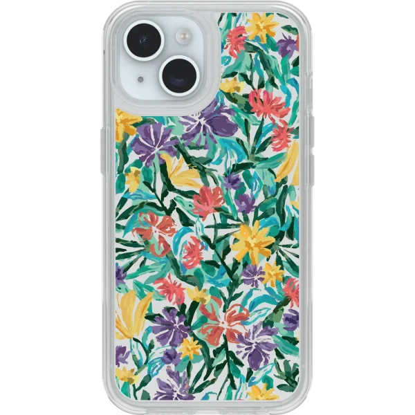 iPhone 17e, iPhone 16e, iPhone 15 and iPhone 14 Symmetry Series Clear for MagSafe Confetti of Blossoms Case