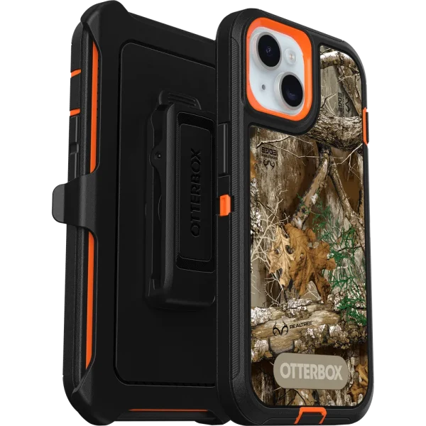 iPhone 17e, iPhone 16e, iPhone 15 and iPhone 14 Defender Series Case Realtree