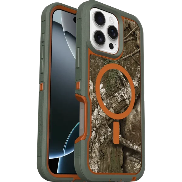 iPhone 16 Pro Max Defender Series Pro XT Case with MagSafe Realtree