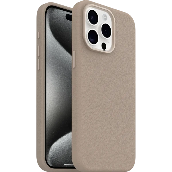 iPhone 15 Pro Max Symmetry Series Cactus Leather Case