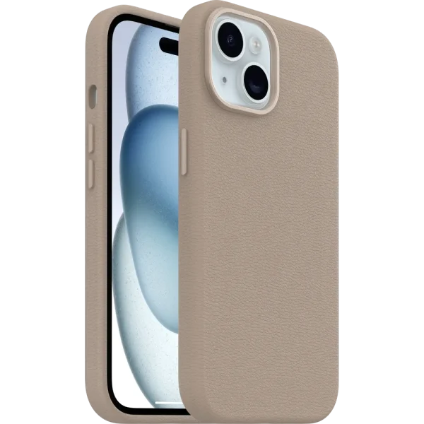 iPhone15, iPhone 14 and iPhone 13 Symmetry Series Cactus Leather Case