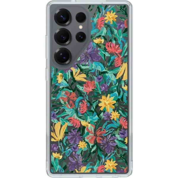 Galaxy S25 Ultra Symmetry Series Clear with Magnets Confetti of Blossoms Case