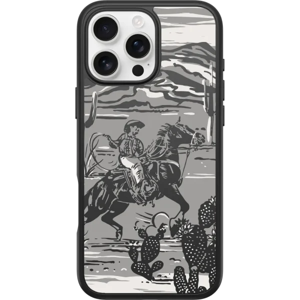 iPhone 16 Pro Max Symmetry Series Case for MagSafe Western Noir Collection