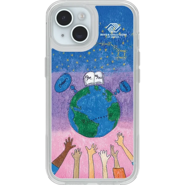 iPhone 17e, iPhone 16e, iPhone 15 and iPhone 14 Symmetry Series Clear Case for MagSafe Boys & Girls Clubs of America